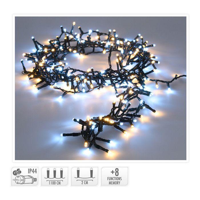 Guirlande Snake - GENERIQUE - 560 Leds - 14m - Lumière Froide Et Chaude - Extérieur