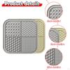 2Pcs Dog Slow Feeder Pad Food Dispenser Pet Eating Non Slip Sniff Mat Lick for Dogs