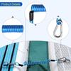 Kayak Paddle Leash Rope Paddleboard Accessories Connection Heavy Duty, for