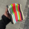 Soft TPU Ultra Thin Matte Phone Case for iPhone 16 15 14 Plus 13 12 11 Pro Max Fluorescent Neon YK2 Color Shockproof Skin Cover