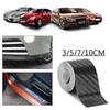 Car Sticker Carbon Fiber Protection Sill Strip Waterproof