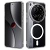 Für Xiaomi 15 Ultra Hülle Magnetisch Stoßfest Transparent Weiches TPU + Hartes PC Kabelloses Lade Cover für Xiaomi Mi 15 Ultra