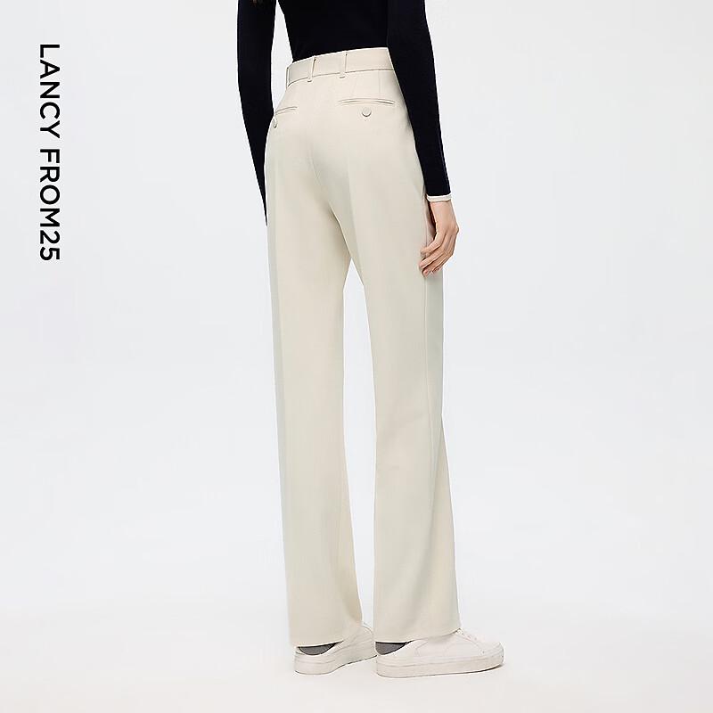 EiLEEN ELITEE Straight-Leg Commuter Trousers