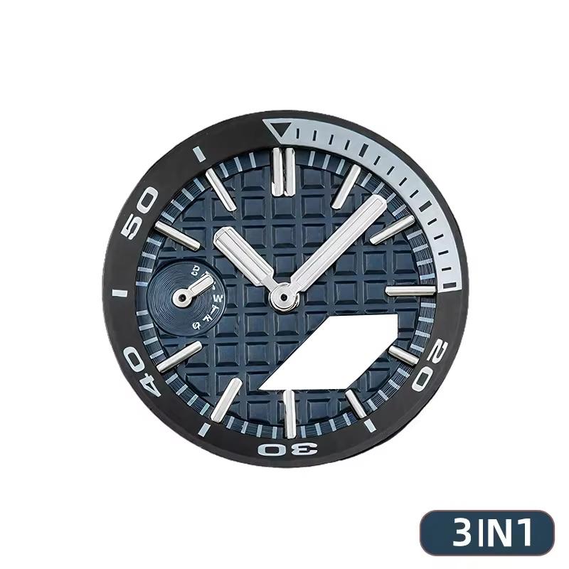 Für Casioak GA2100 Zifferblattring Uhrenzifferblatt Index Zubehör MOD Kit Modifizierter Indexring Lume Für Casio G-SHOCK
