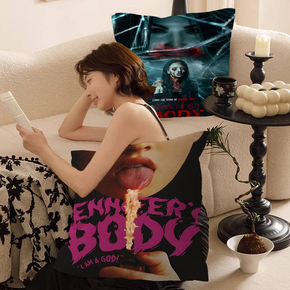 Pop Movie Jennifer Body Office Cushion Pillowcase Car Cushion Cover45X45CM Lumbar Pillowcase Sofa Pillowcover