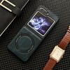 Samsung Z Flip7 Retro Crazy Horse Magnetic Anti-Fall Case for Flip6/5