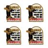 10pcs /Lots Western Cowboys Embroidered Patches Letter Patch Iron On Patches For Clothing Thermoadhesive Patches Jackets Hats Diy 