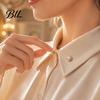 Daily Wear Brooches Faux Pearl Magnetic Button Pin, No Sew Safety Secure Pin for Scarf Shirts Sweater, Reusable Clothing Decorative Brooch Damage