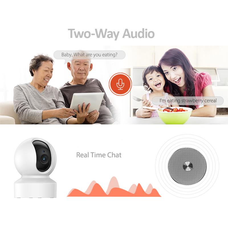 Tuya 1080P Auto-Tracking Wireless CCTV with Two-Way Audio & Smart WiFi Camera
