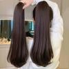 Curly Pony Tail Hairpiece Extension Long Straight Synthetic Hairpiece  for Women Hair Accessories