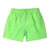 Shorts de banho masculino de secagem rápida com forro e calças esportivas de praia