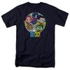 26 Teen Titans Go! Go Go Gruppe T-Shirt Herren Lizenziert Cartoon Merchandise Marine Unisex T-Shirt
