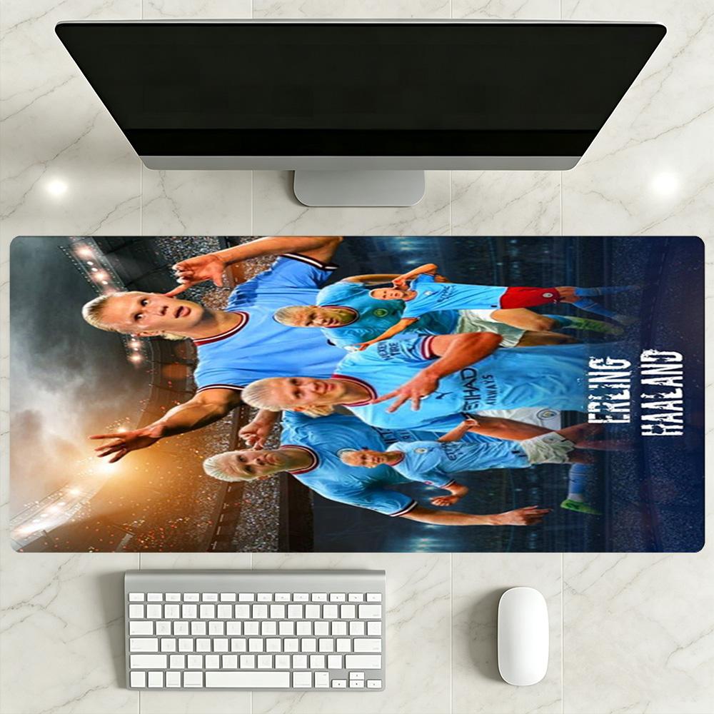 Haaland Gaming Mouse Pad Keyboard Mat Computer Desk Mat Non-Slip Rubber Bottom Perfect for Office Laptop Gaming Setup
