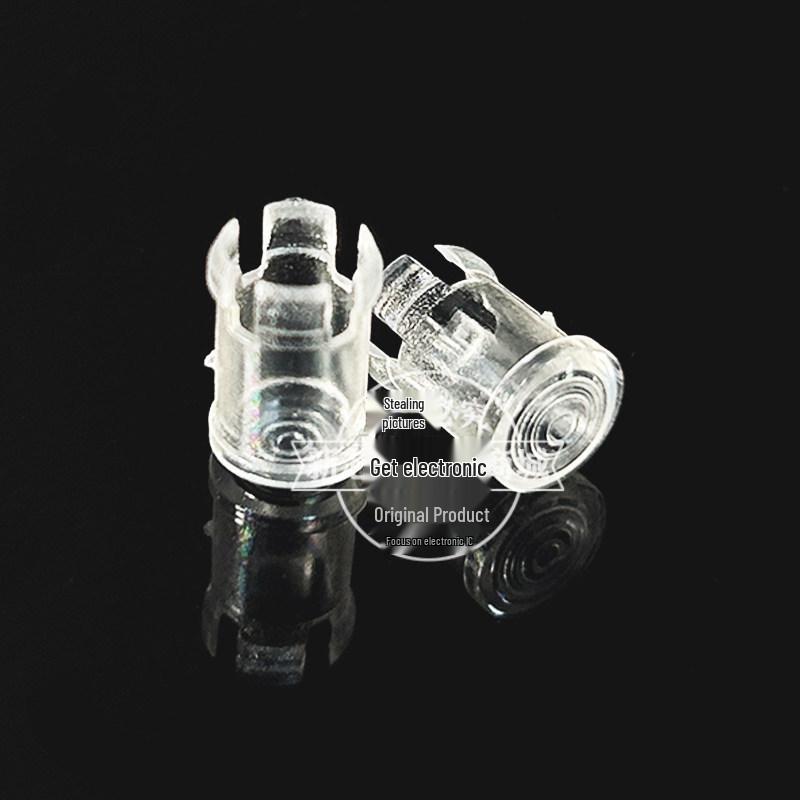 

Transparent LED Lamp Holder and Cover with 3/5mm Luminous Diode - Protective Light Guide