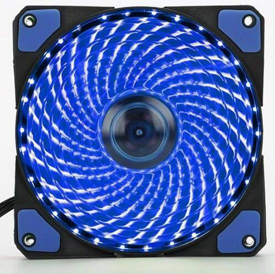 12CM 33LED Luminous Case Cooling Fan - 12025 LED Computer Cooler