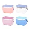 High Capacity Cooling Box Insulated Food Container Insulation Cooling Case Plastic Texture for Car Camping Outdoor