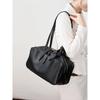 2026 Cowhide Big Bag Bost Pillow Bag Premium Sense Niche Underarm Bag Women's Leather New Large Capacity Shoulder Bag
