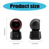 User Friendly 2D Barcode Scanners,Barcode Reader for Quick Retail Scanning and Product Trackings Stable Performances