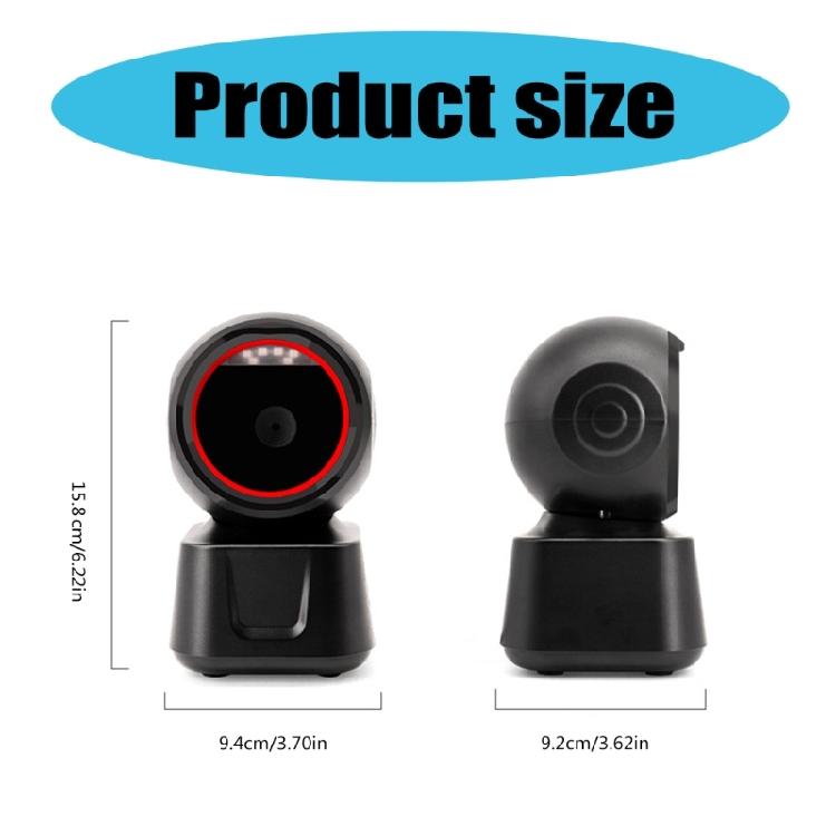 User Friendly 2D Barcode Scanners,Barcode Reader for Quick Retail Scanning and Product Trackings Stable Performances