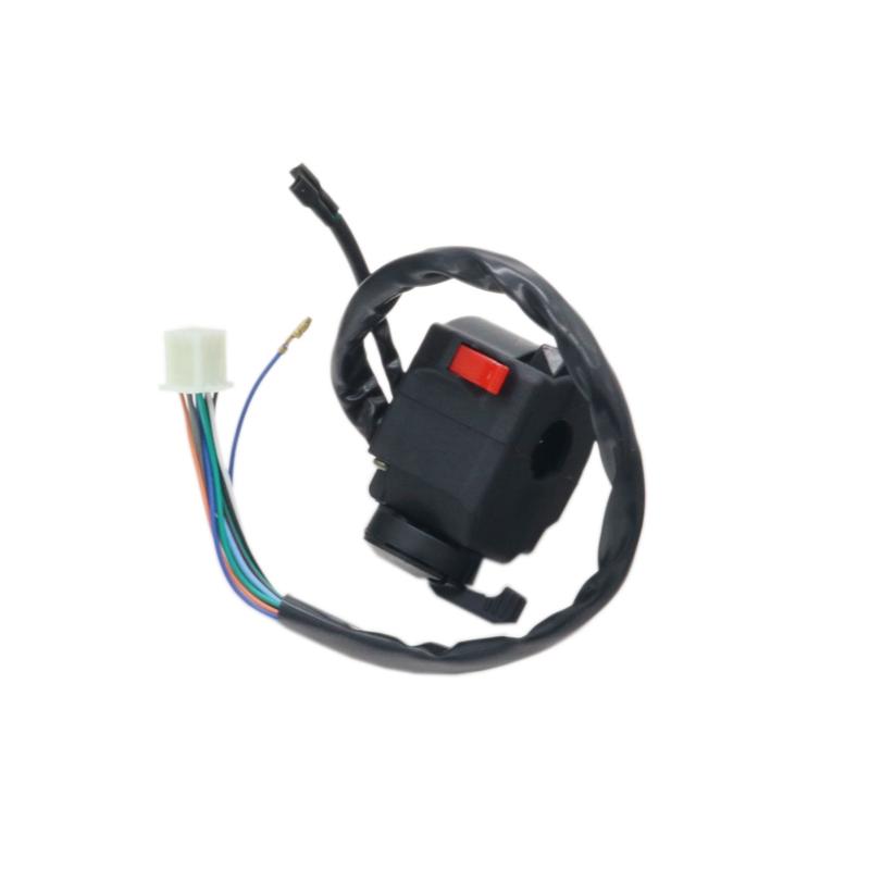 22mm Motorcycle Switches Horn Button Turn Signal Electric Fog Lamp Light Motorcross Start Handlebar Controller Switch Headlight