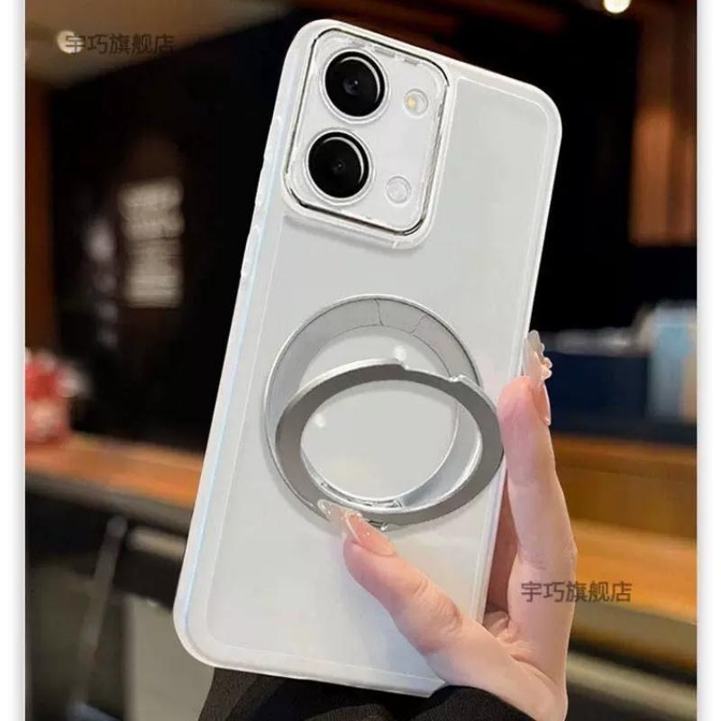 For Xiaomi POCO X8 Pro Max Case Magnetic RingTPU Soft Silicone Transparent Phone Cover For POCO X8Pro Camera Protection Shell
