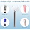 1-6 Pcs Stainless Steel Toothpaste Tube Squeezers Metal Key Toothpaste Squeezers for Bathroom Hair Dye Cosmetic Tubes Squeezer