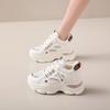 Platform dad shoes women's summer height increase mesh breathable casual sports shoes women
