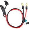 Connector, 10AWG Ring Terminal Harness, 2FT Battery Charging Cable with 15A P