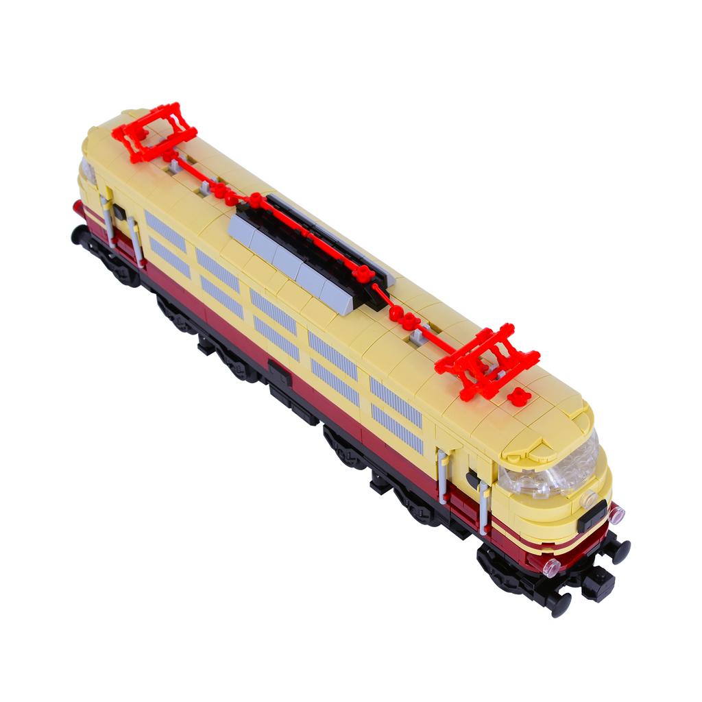MOC City Creative Idea Train Rheingold BR 103 Building Classic Auto Blocks Bricks Assembled DIY Toys