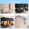 Blackout Dormitory Bed Curtain Dust-proof Bunk Bed Enclosure For Upper Bunk Beds