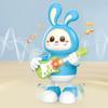 Dancing Bunny Toy With Music & Lights Rabbit Guitarist Musical Toy For Baby Legs Move & Body Twist Birthday Gift For Toddlers