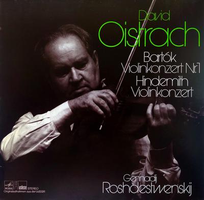 LP Schallplatte BÉLA BARTÓK / PAUL HINDEMITH, DAVID - Konzert Für Violine Und Orchester N 27809XAK Eurodisc Deutschland Klassisch Gebraucht