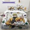 JoJos Bizarre Adventure Soft Duvet Cover Children's Bedding Set,Extra Large Size Holiday Gift Various Sizes Available -HE196
