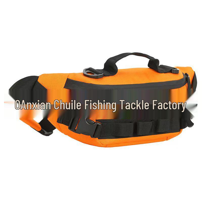 Luya Men's Multifunctional Waterproof Waist Bag for Fishing and Outdoor Travel