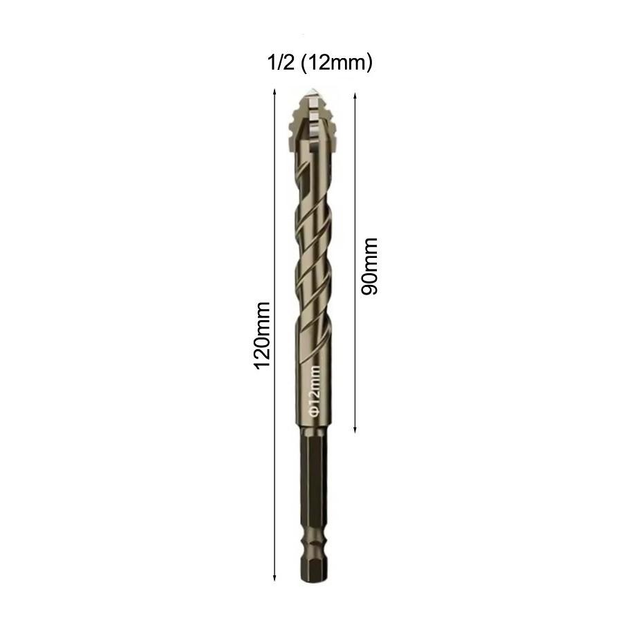 Eccentric Drill Bit Glass Tile Drill Triangle Drill Bit