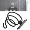 Black Hair Dryer Holder Hair Tool Organizer  Bathroom Barbershop Gym Locker Room Dormitory