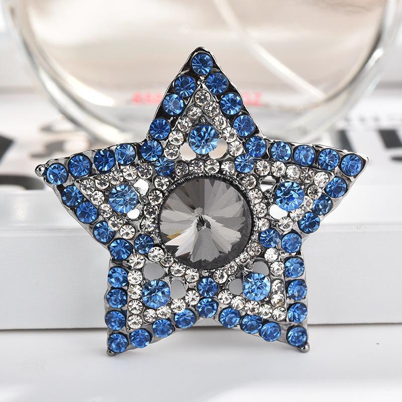 

Модний дизайн Початкова брошка Вінтажний дорогоцінний камінь Перлина Кристал Емаль Брошка Модні аксесуари