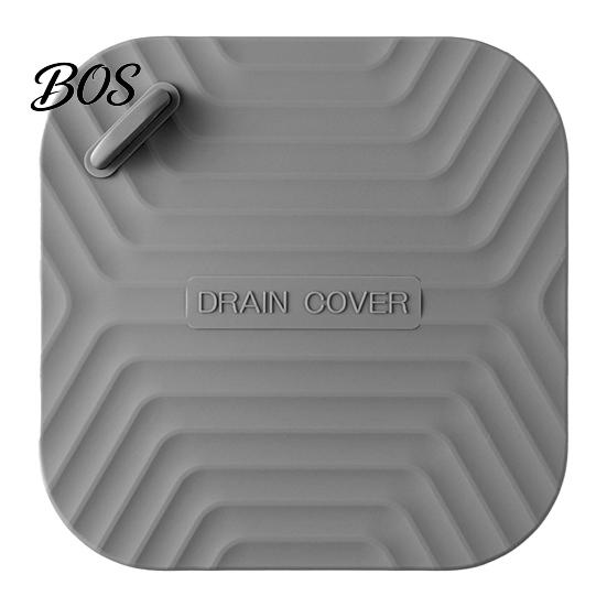 Cockroach Prevention Drain Cover Shower Tub Stopper, Waterproof Silicone Floor with Odor Blocking Handle, Universal Size Debris Catcher for