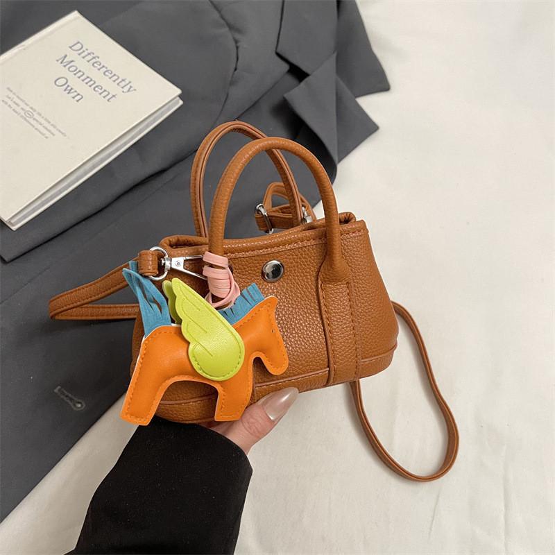 Autumn Girls Handheld Garden Bag With Pu Material For Kindergarten Use