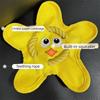 Bite Resistant Interactive Dog Throw Toy Squeak Sound Pet Teeth Cleaning Toy  Puppies Use
