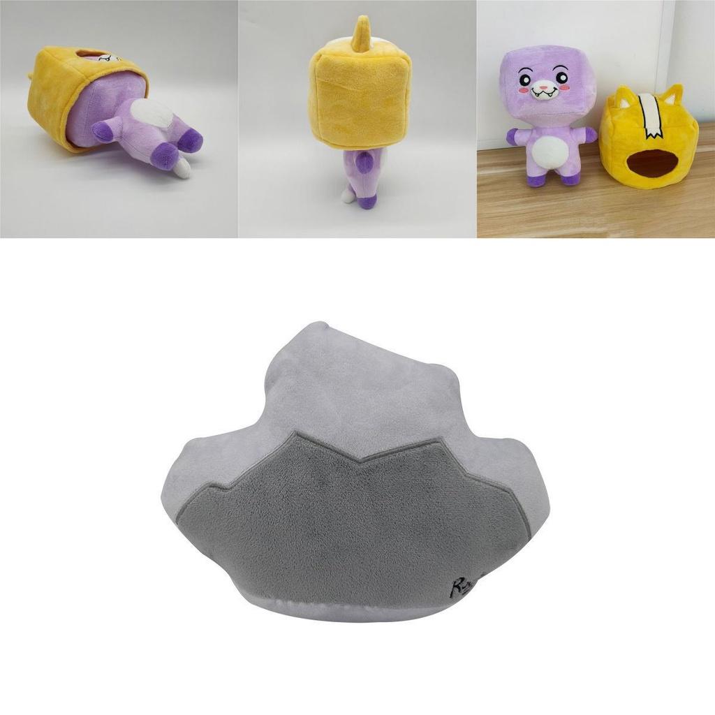 Adorable Lankybox Boxy Foxy Rocky Plush Soft Stuffed Toy Kids Game Figure Doll