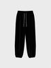 Visus Velvet Jogger Sweatpants_Black
