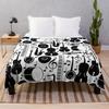 Aesthetic Music Pattern Throw Blanket