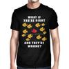 What If You're Right And They're Wrong T-Shirt, Fargo Fish Poster Tshirt Men Tees Harajuku Streetwear
