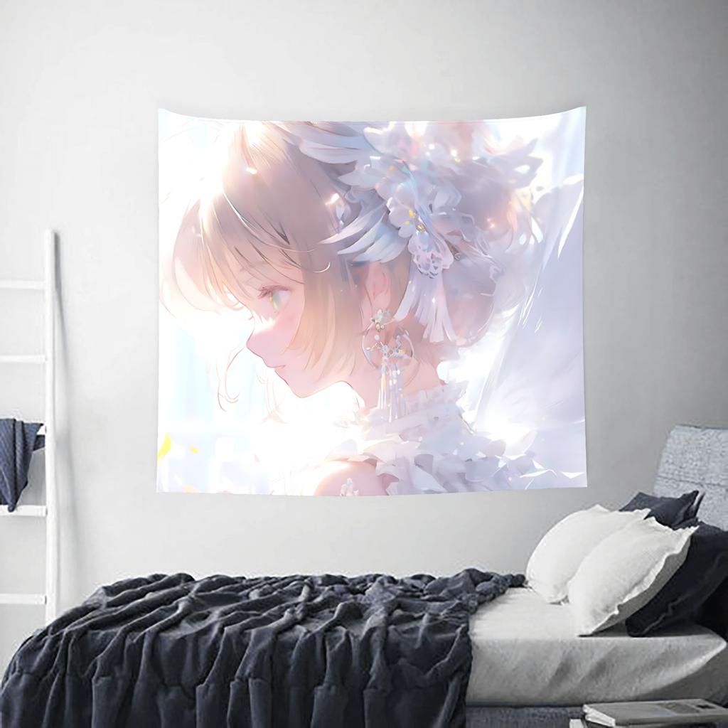 Anime Cardcaptor Sakura Tapestry Room decoration Home Decoration Tapestry Decor Accessories Cute Room Decor