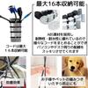 East Leaf Cable Duct, Wiring Duct, Cable Sleeve, Cable Organizer, Cord Storage Duct [130cm Black Square] Adjustable Length, Office Desk Area,