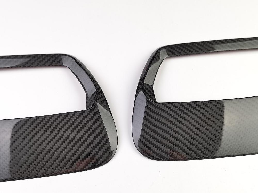 Tantan Carbon Fiber Engine Hood Vents for Ford GT Mustang - Genuine Carbon Fiber Exterior Mods