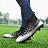 Men/Women's Football Boots Socks Professional Training Football Boots Young Children Football Shoes