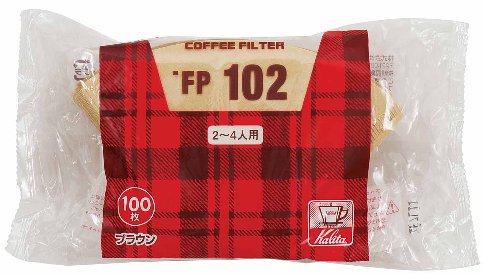 

Kalita FP102 Coffee Paper Trapezoidal 100 Brown perfect for outdoor and Ideal as a gift for and other special Filters, Shape, 2-4 Servings, Sheets, коричневый
