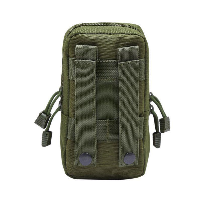 Outdoor-Bauchtasche Hängend Militärfan Sportgürtel Tragen Wechsel 5,6-Zoll-Mobiltelefon